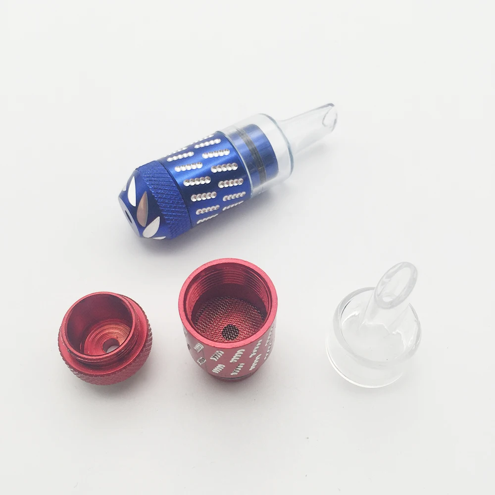 Металлическая курительная трубка Портативные персональные курительные