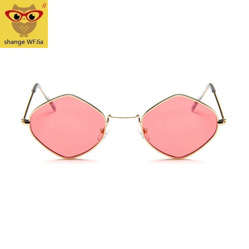 2019 Модные женские солнцезащитные очки с ромбовидной маленькой оправой Ocean