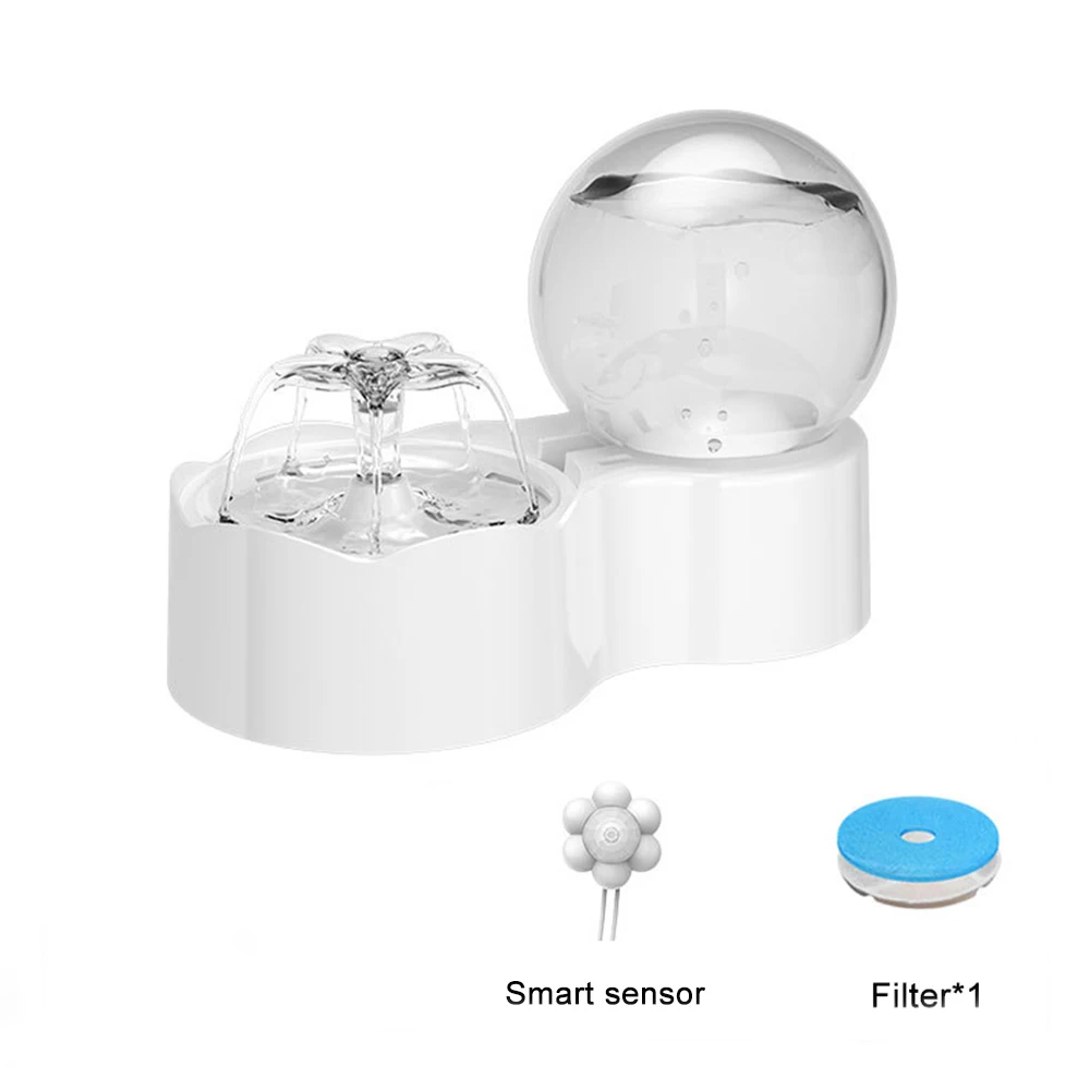 

Cat Water Fountain Pet Supplies Dog Mute Drinking Bowl With Motion Sensor Automatic Circulating Water Dispenser Filters Feeder
