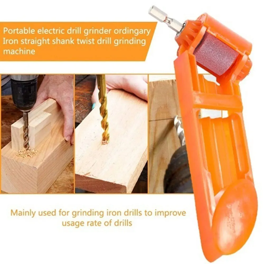 Portable Twist Drill Grinder Grinding Tools Water Mill Abrasive Polish Electric | Инструменты