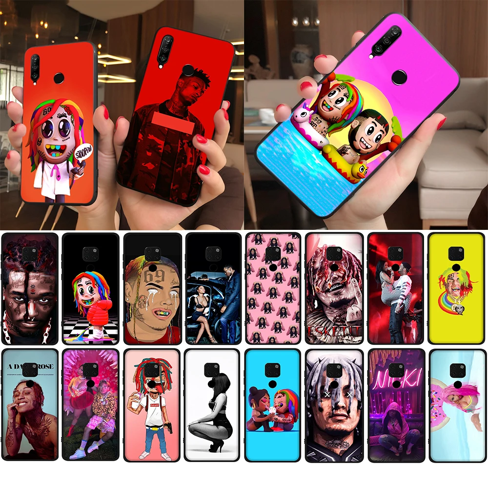 Мягкий чехол Lavaza Nicki Minaj Tekashi 69 TPU для Huawei Nova 6 7 SE Pro V30 30 P40 Max оболочка чехлы|Бамперы| |