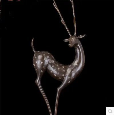 Мебель украшения ремесла медный олень высокое положение и красивый зарплата Zhaocai