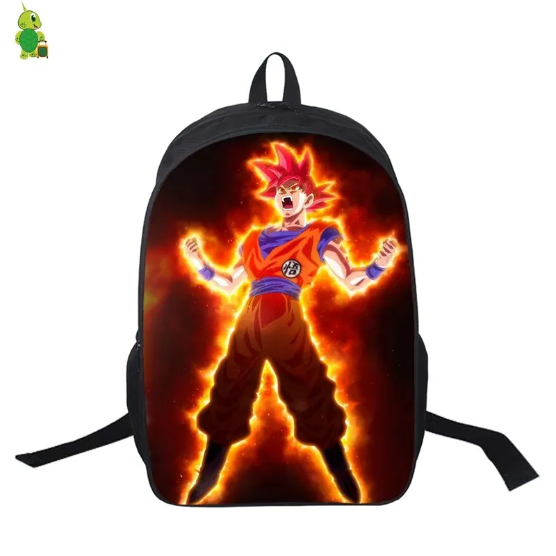 14 Dragon Ball Супер Broly рюкзак с Гоку мультфильм школьные сумки для подростков девочек мальчиков ноутбук рюкзак для женщин мужчин Дорожная сумка на плечо - Цвет: 14