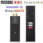 Мини-ТВ-приставка MECOOL KD1 Amlogic S905Y2, 4 ядра, 2 + 16 ГБ, Android 10,0