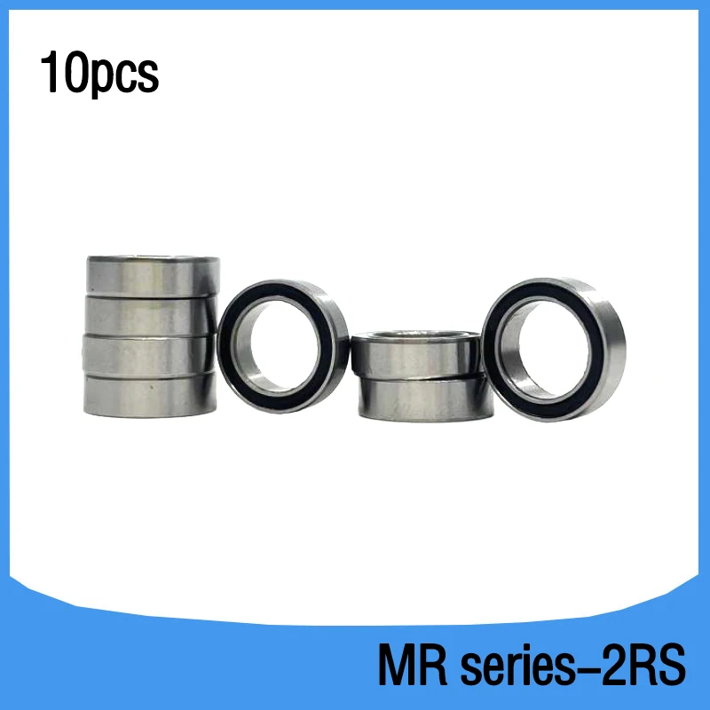 10 шт. Миниатюрные шарикоподшипники MR63 MR74 MR85 MR93 MR94 MR95 MR104 MR105 MR115 MR147 2RS с тонкими
