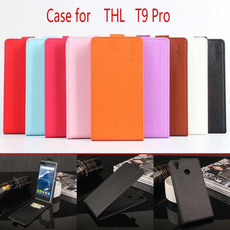Винтаж флип-кейсы для THL T9 Pro Роскошный чехол-портмоне в ретро-стиле из