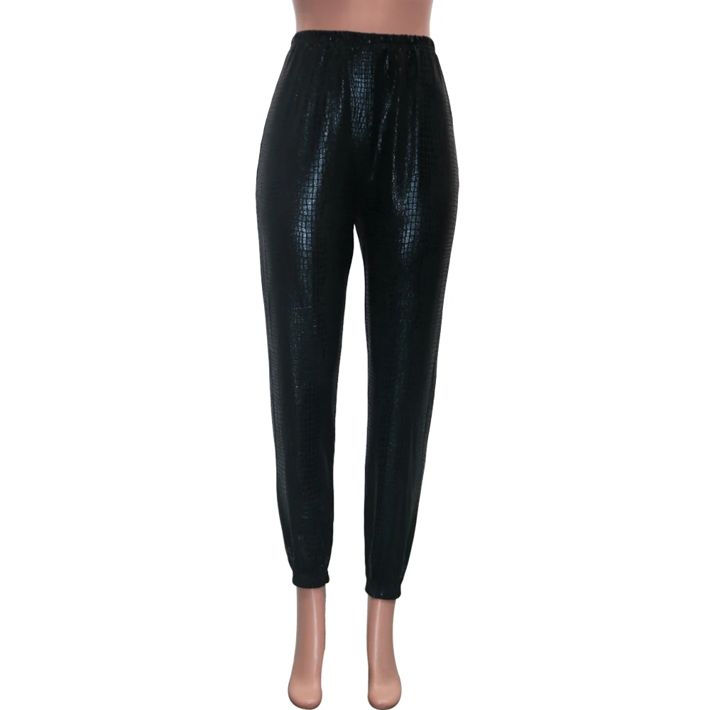 New 2020 Winter Women Pants PU Leather High Waist Leggings Regular Trousers Casual Fashion Street wear Pencil GL2057 | Женская одежда