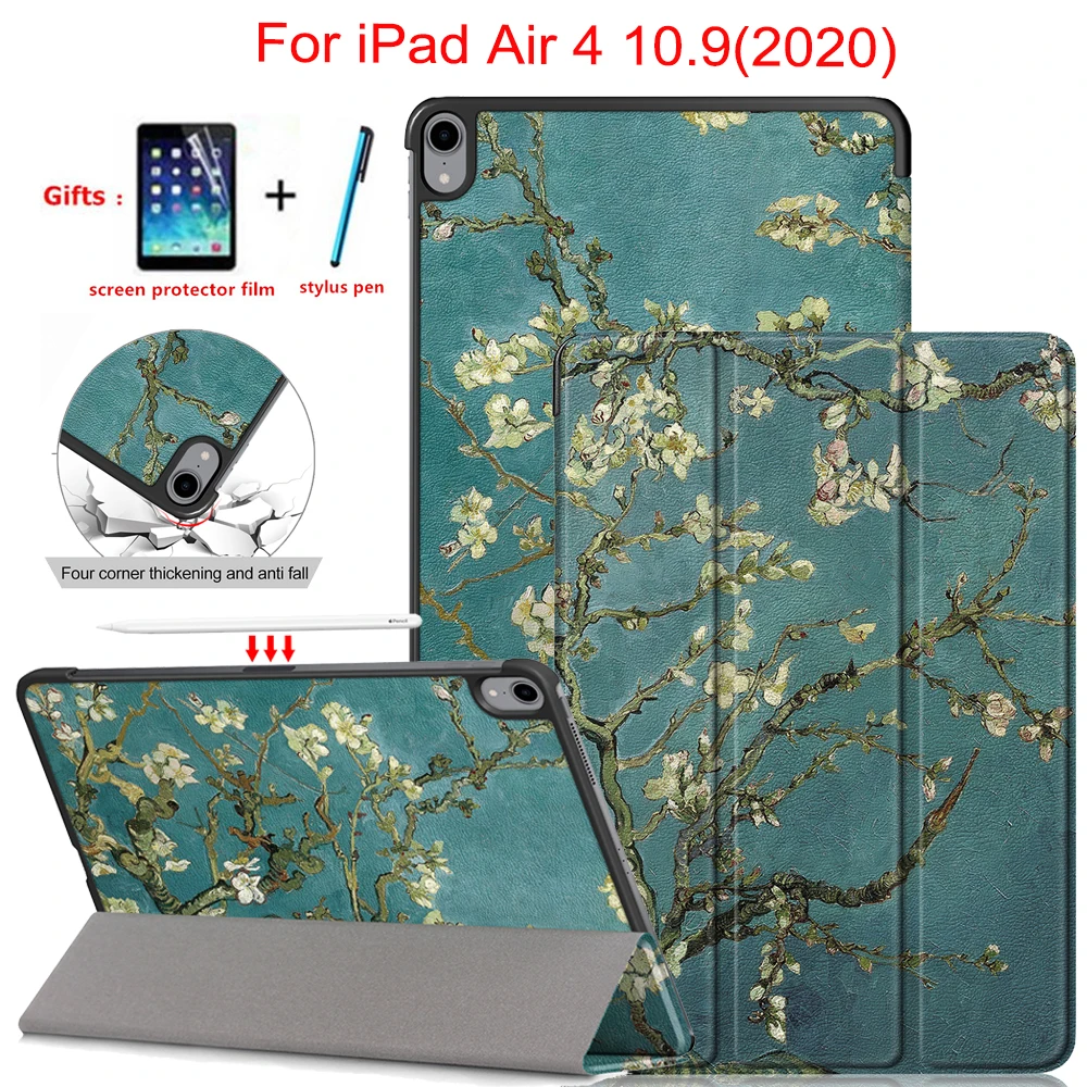 

Чехол для iPad Air 4 2020 с магнитной функцией Smart Sleep Wake, чехол для iPad Air 4 10,9 дюймов 2020, чехол для планшета 4-го поколения