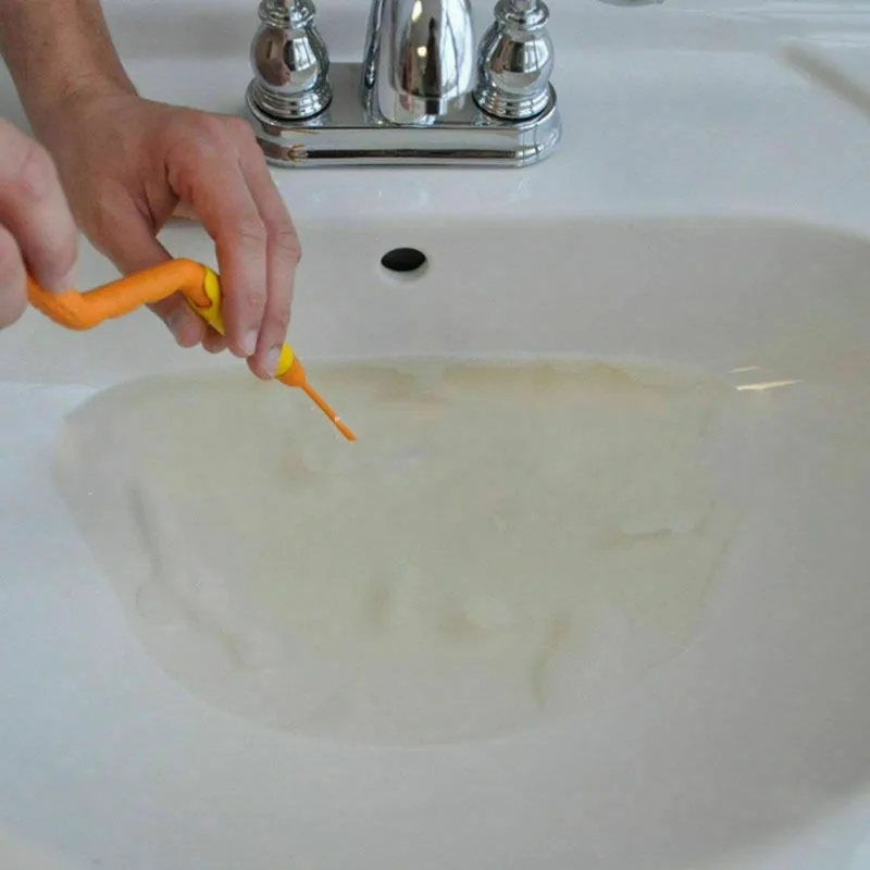 Поворотный канал для углубления средство очистки шерсти дренажное волос бытовая