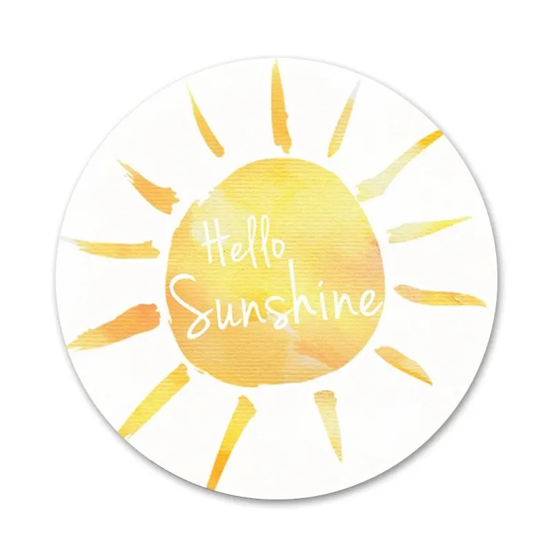 

sun Badge Brooch Pin Accessories For Clothes Backpack Decoration gift