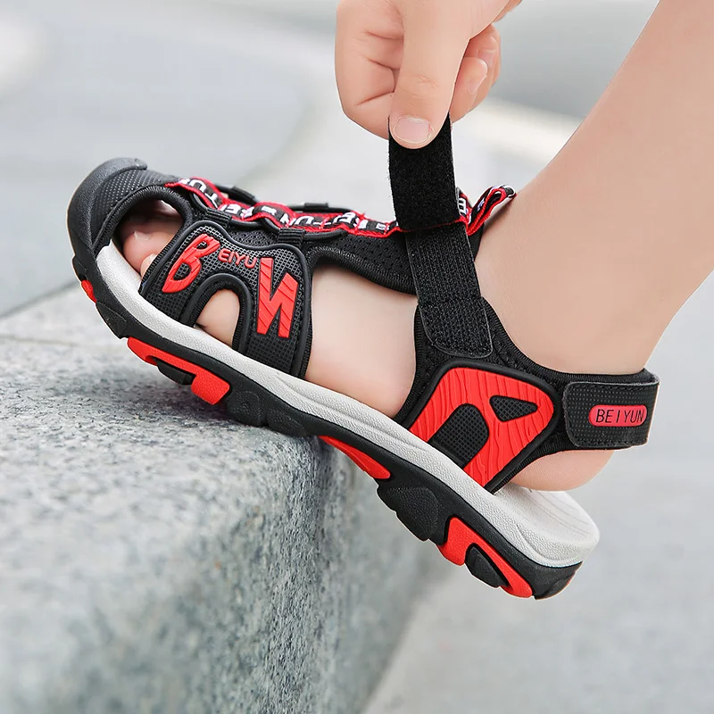 

Children's Sandals Boys Soft Bottom Summer Sandalias Camouflage Big Kids Fashion Boy Sports Beach Shoes