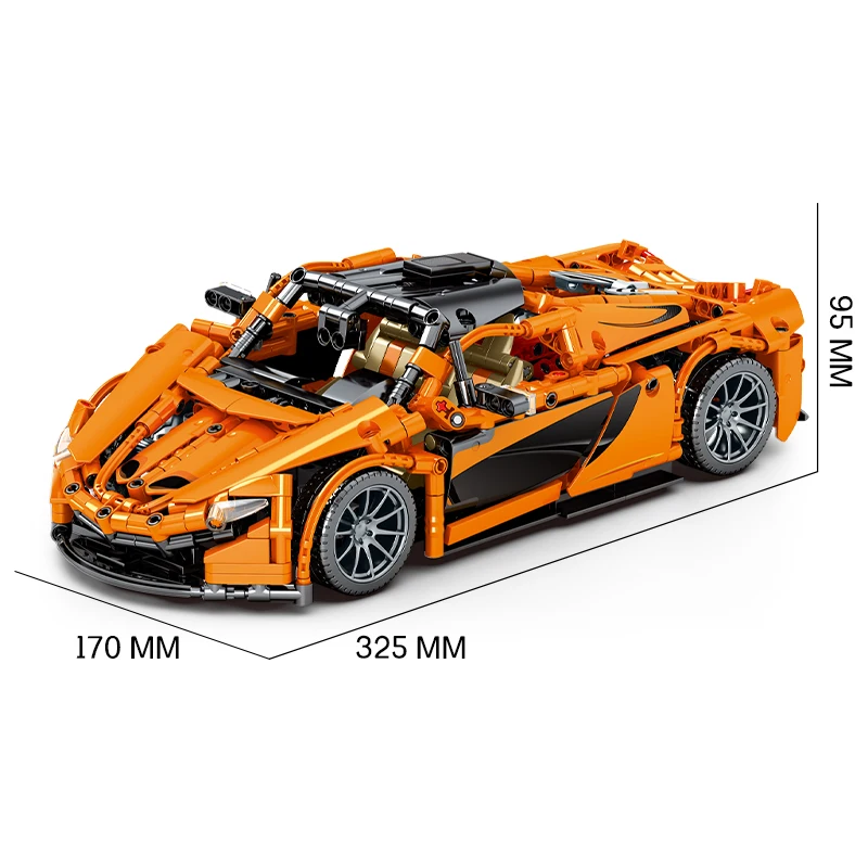 

MOC 950pcs Classic Car City Sports Car Building Block Model High-Tech Speed Roadster Kid Toy Assembled DIY Bricks birthday Gifts
