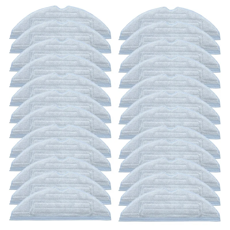 

24PCS Mop Cloth for Xiaomi T7 T7 Plus S7 for Roborock Vacuum Cleaner Accessories Replacement Mop Rag