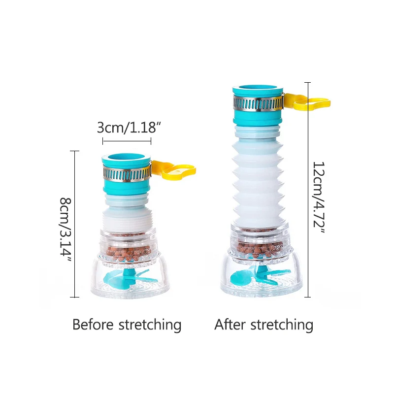 

Tap Water Filter Faucet Rotary Leachate Maifanshi Filter Sprinkler Splash-Proof Filter Water Purifier For Household Kitchen