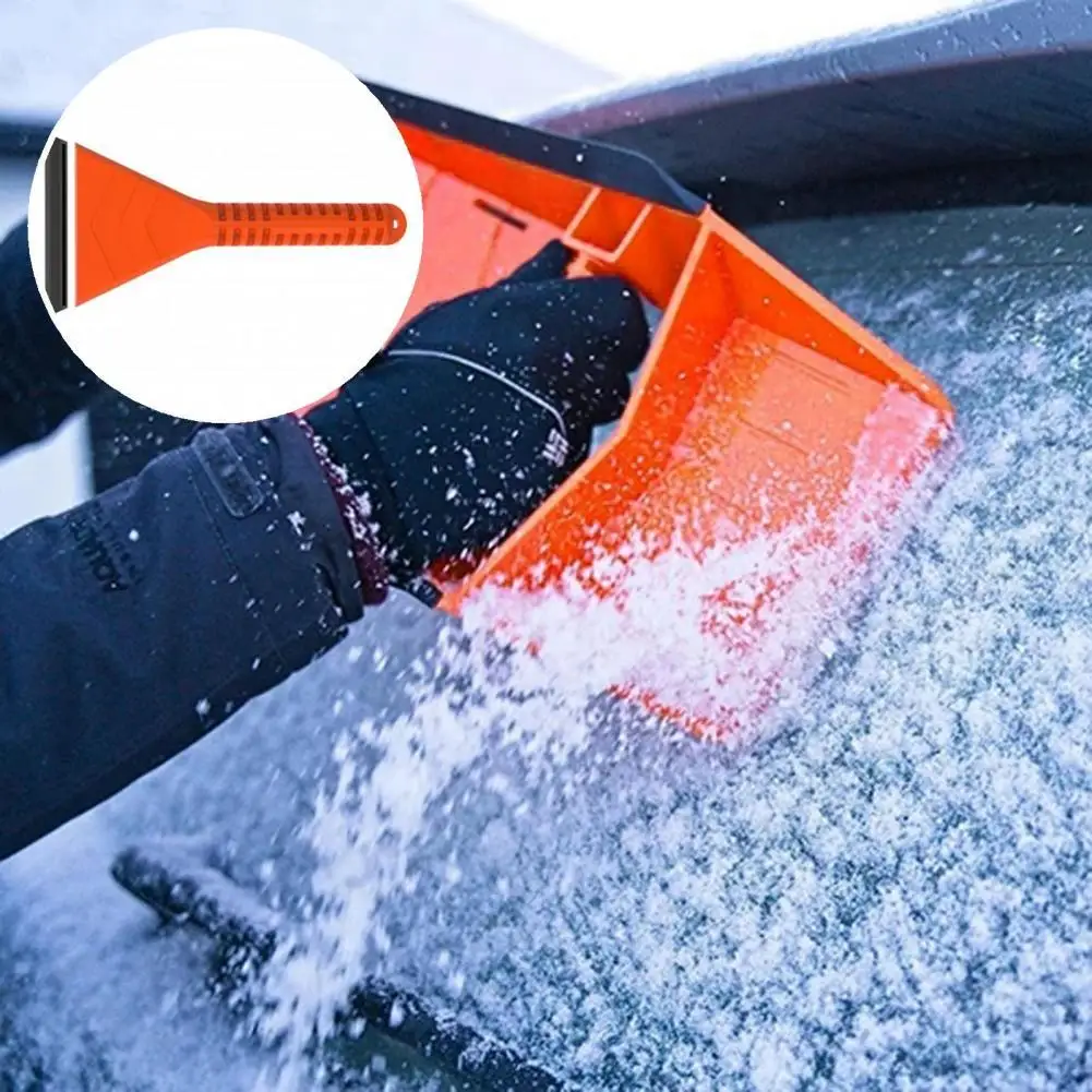 

Полезные износостойкие снежные щетки, 3 размера, скребки для льда, практичное и легкое удаление снега в автомобиле