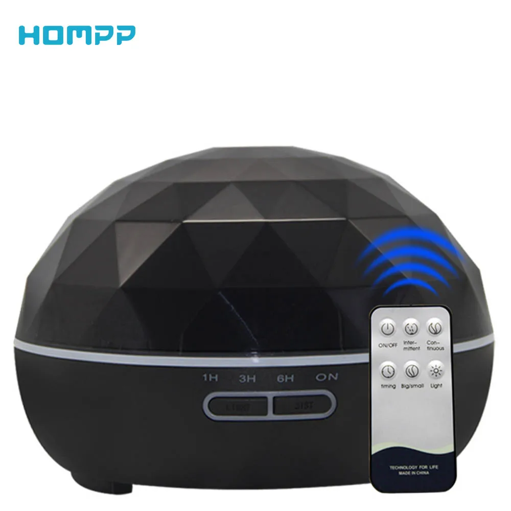 Buy Air Humidifier Aroma Diffuser Nebulizer 300ML Aromatherapy Machines Waterless Auto Shut Off for Office Study Yoga 7 Colors LED