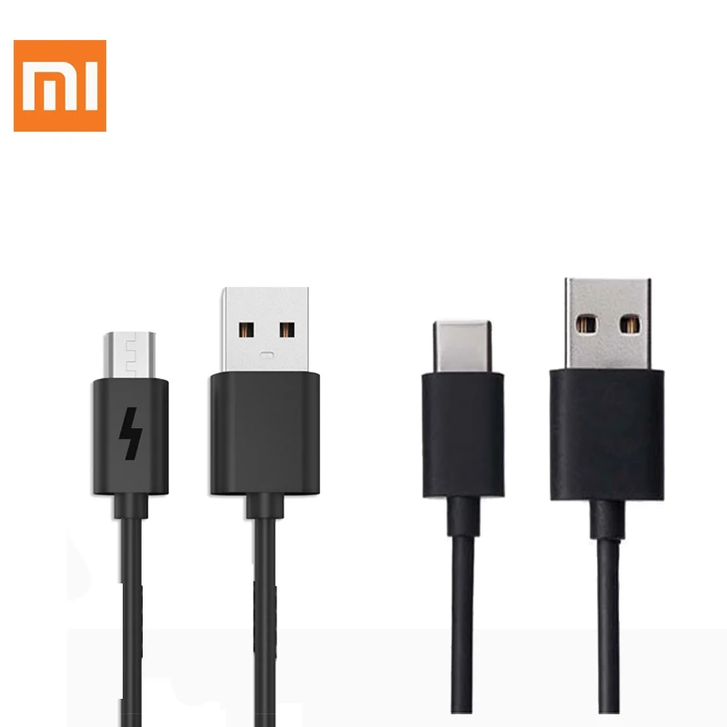 Оригинальный кабель xiaomi 1 2 м А Micro USB type c для быстрой зарядки 4c 9t cc9 Redmi 8 7 note 3 4X 6a 5a