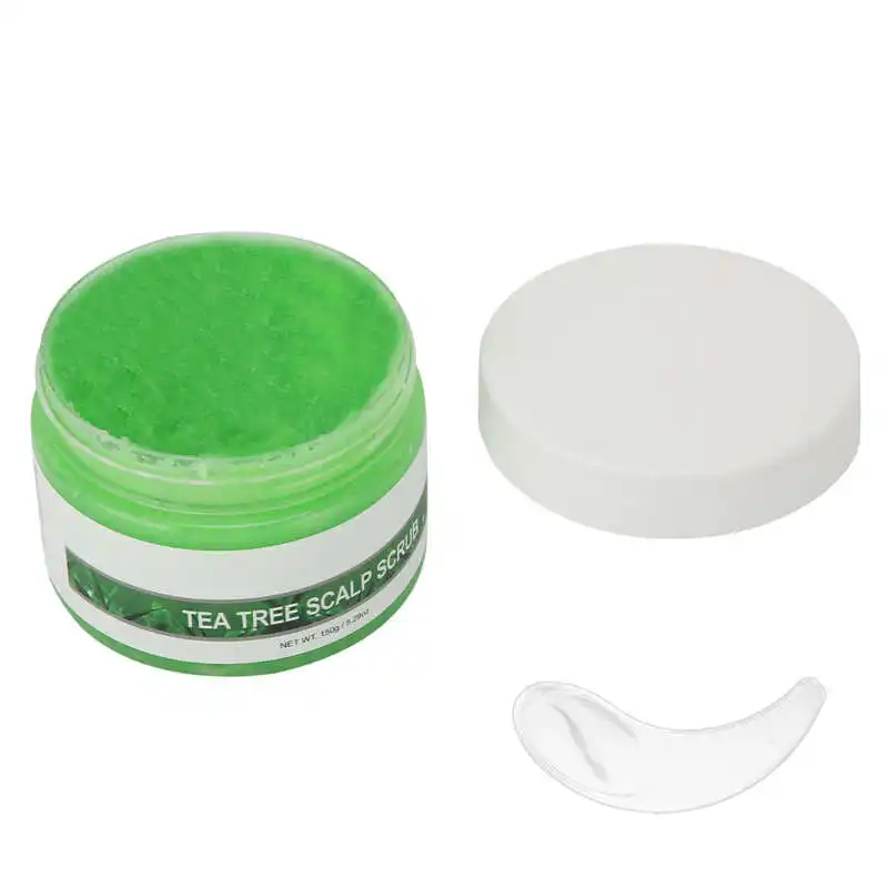 

Comb Beard Comb 150g Tea Tree Scalp Treatment Scrub Moisturizing Scalp Scrub Scalp Exfoliating Cream Professional Hair Comb