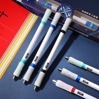 pen spinning pens for writing anti stress tactical pen kawaii funny rotating ballpoint pen blue stationery school supplies 2021