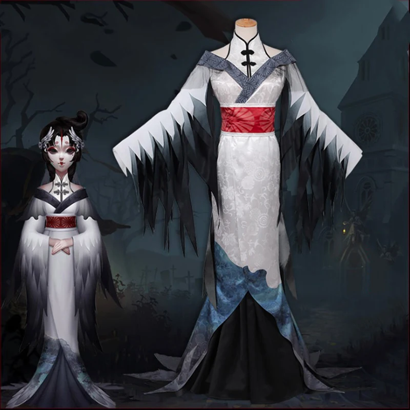 Игра личных данных в Костюмы для косплея гейш Michiko Косплей Костюм Кимоно Хэллоуин