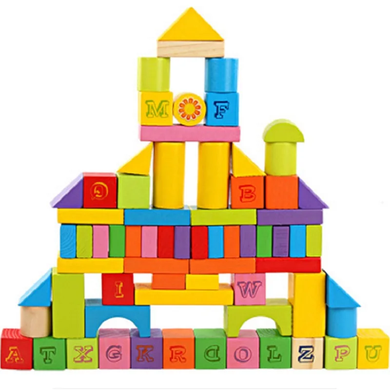 Развивающие игрушки для мальчиков детские Конструктор кирпича строительные