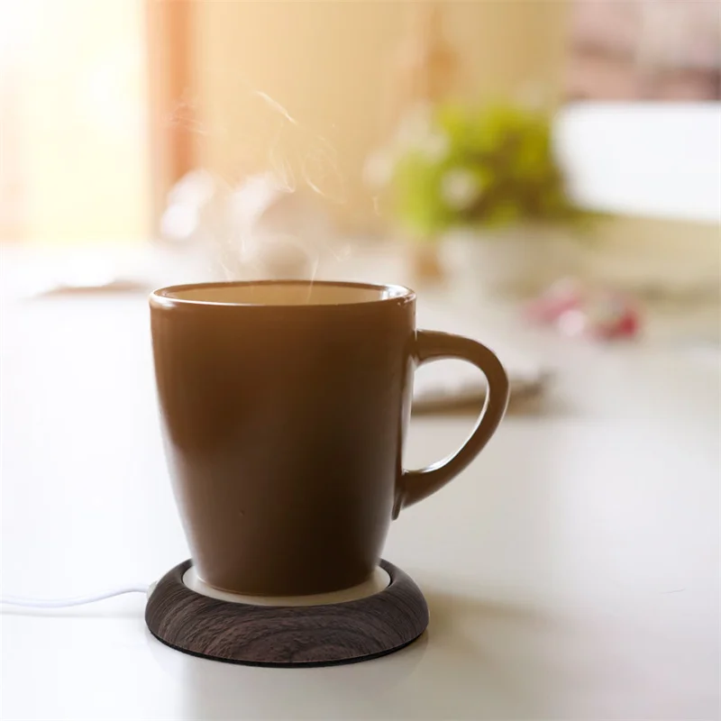 Нагреватель для чашки кофейной кружки коврик подогреватель горячего чая быстрый