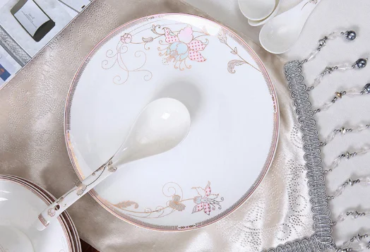 2021 посуда из костяного фарфора европейская домашняя креативная керамическая