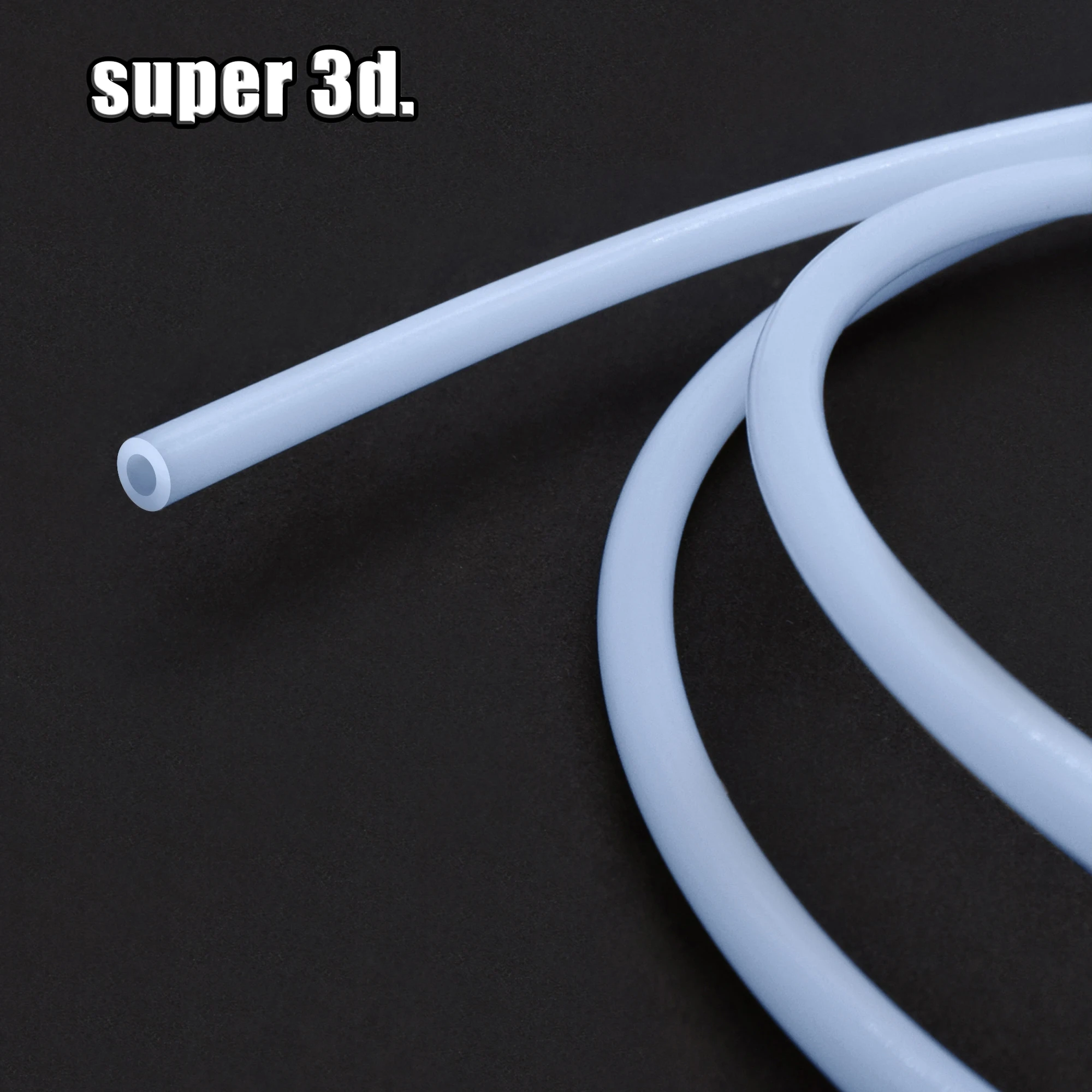 3d принтер Часть 1 метр Боуден экструдер PTFE трубка тефлоновая труба для J-head Hotend V5 V6 1,75 мм/3 мм нить ID 2 мм 1 мм 3 мм OD 4 мм