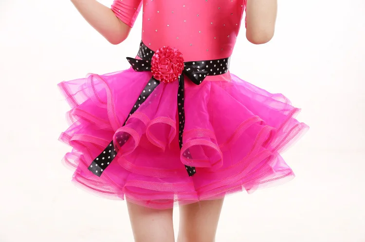 Детское платье для латиноамериканских танцев детский костюм самбы платья сальсы