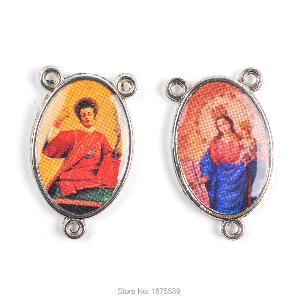 Франция популярная Центральная медаль с розариком тройной разъем чтобы сделать