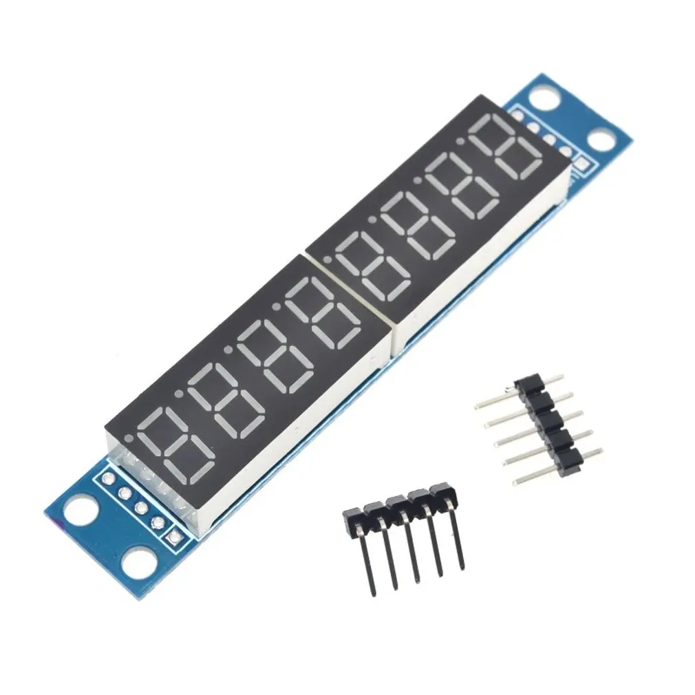 MAX7219 Светодиодный точечный матричный 8-значный модуль управления цифровым