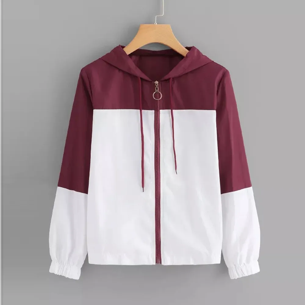 Уличная велосипедная куртка спортивная одежда с капюшоном для женщин длинным