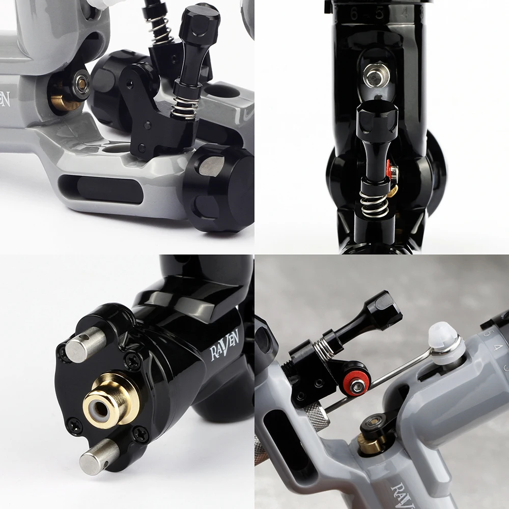 

New Raven Tattoo Machine Adjustable Needle Stroke Direct Drive Powerful Rotary Tattoo Machine