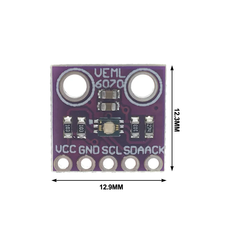Модуль ультрафиолетового датчика VEML6070 датчик обнаружения чувствительности к