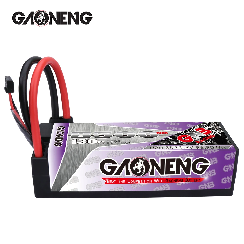 Аккумулятор GAONENG GNB 8500 мАч 3S1P 11 4 в 130C/260C LiHV LiPo с разъемом XT90 для радиоуправляемого