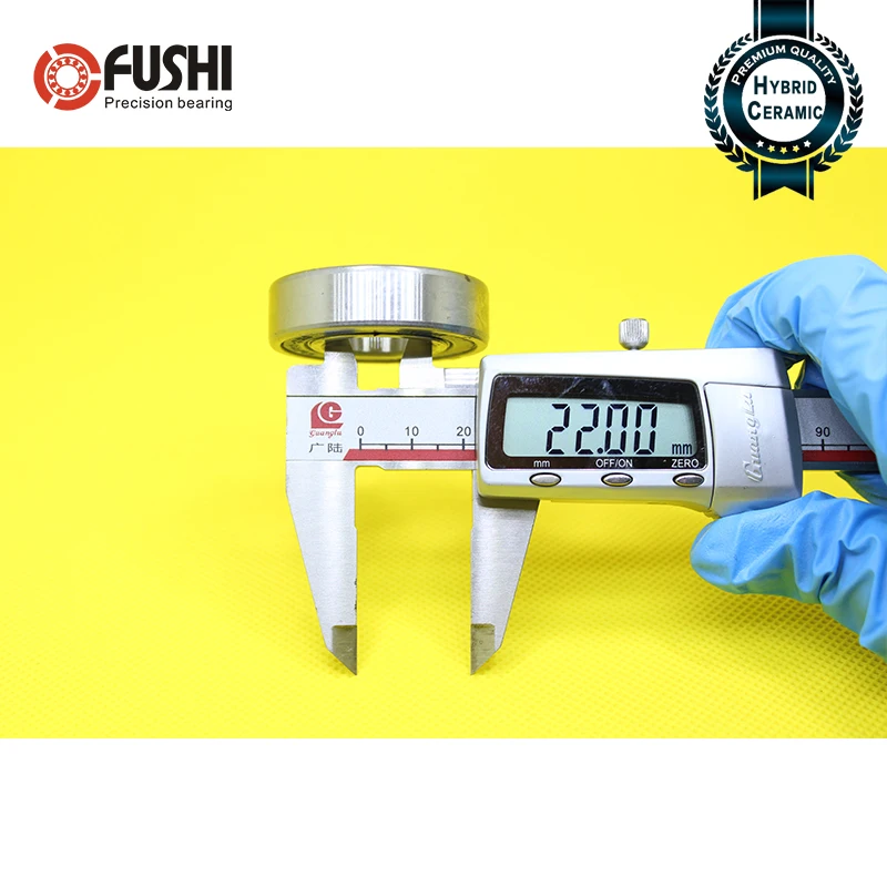 60/22 Hybrid Ceramic Bearing 22*44*12 mm 1PC Race Bike Front Rear Wheel 60 22 2RS LUU Hybrids Si3N4 Ball Bearings 60/22RS |