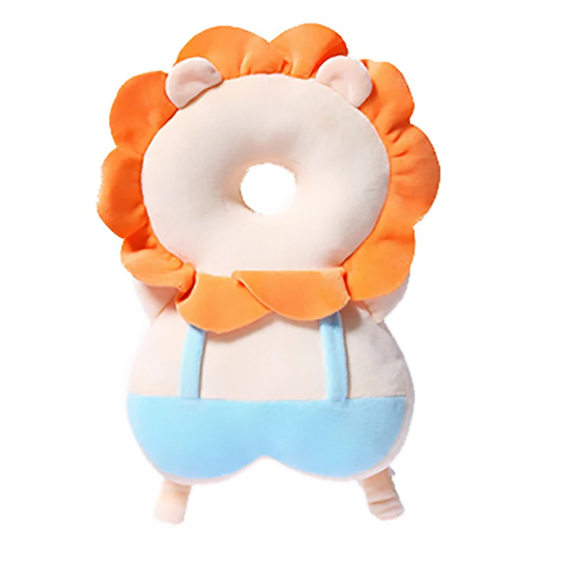 

Защитная Подушка для головы младенца, милая мультяшная защитная накладка для спины новорожденного, подушка для предотвращения повреждений, мультяшная защита для детей