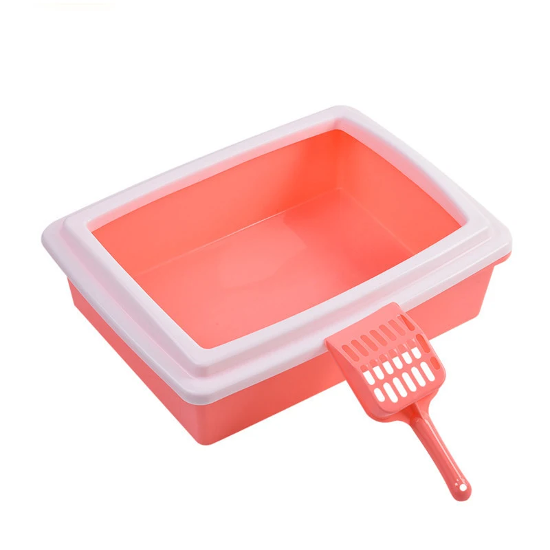 Кошачьи простыни полузакрытые анти-всплеск кошачий Туалет ящик для мусора