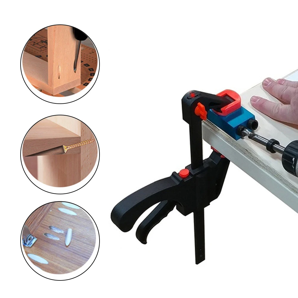 Карманный зажим для отверстий адаптер деревообработки столярное