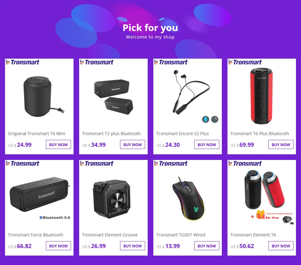 Tronsmart Spunky профессиональные наушники Bluetooth 5,0 Беспроводные наушники с IPX5 водонепроницаемые, превосходные глубокие басы, голосовой помощник