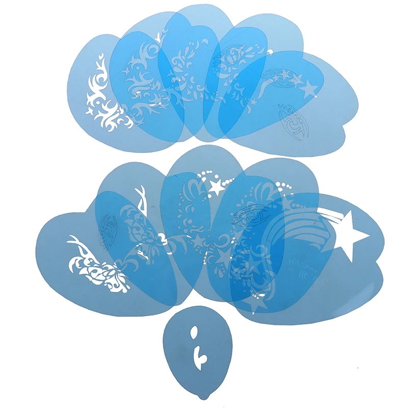 1 шт. многоразовый шаблон для тела глаз тату краска ing макияж инструменты DIY Дизайн