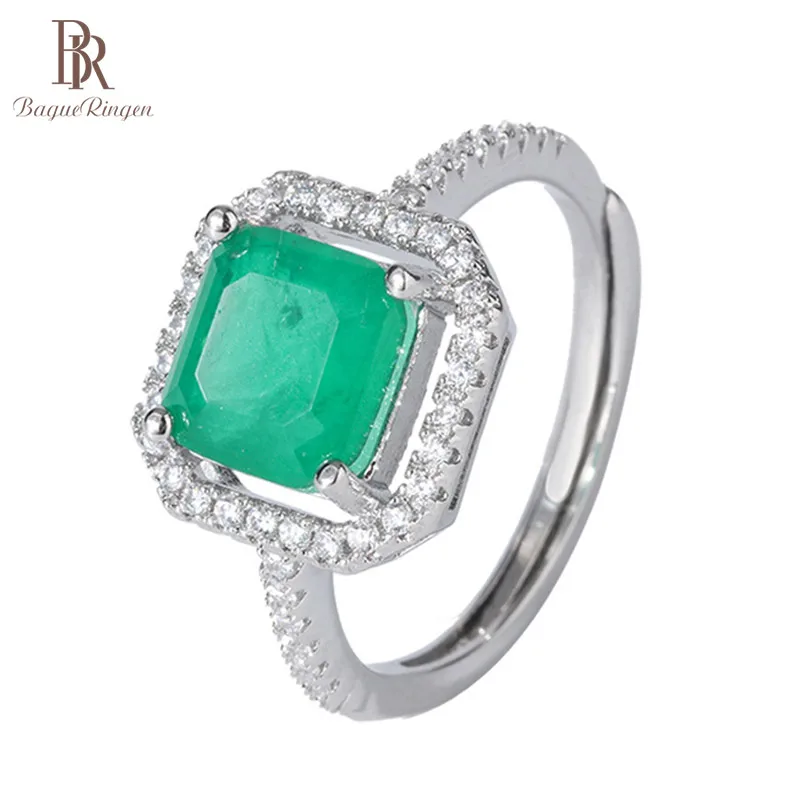 Женское кольцо с геометрическим узором Bague Ringen серебряное 925 пробы драгоценными