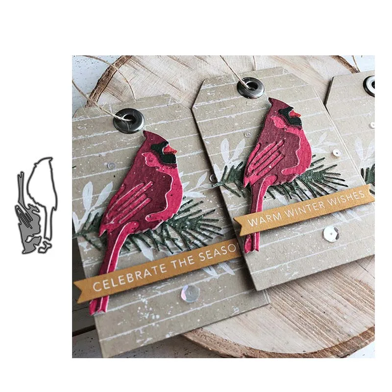 Металлические режущие штампы для маленьких птиц бумага скрапбукинга формы ножей