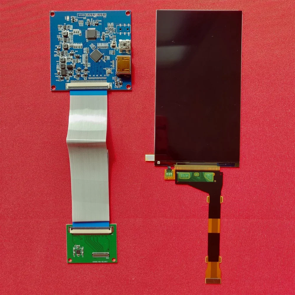 5,5 дюймов 1440p hdmi экран дисплей 1440*2560 с hdmi к mipi для DIY SLA 3d принтер raspberry pi 3 pi 4b LS055R1SX03