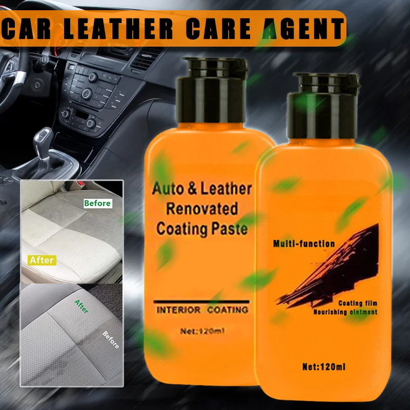 

Hot Auto Leather Renovated Coating Paste Maintenance Agent Car Interior Renovation Care X66
