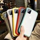 Матовый чехол для iPhone X XR XS Max 8 7 6 s Plus, роскошный силиконовый брендовый чехол для iPhone 11 Pro Max, чехол для iPhone11, Coque Fundas