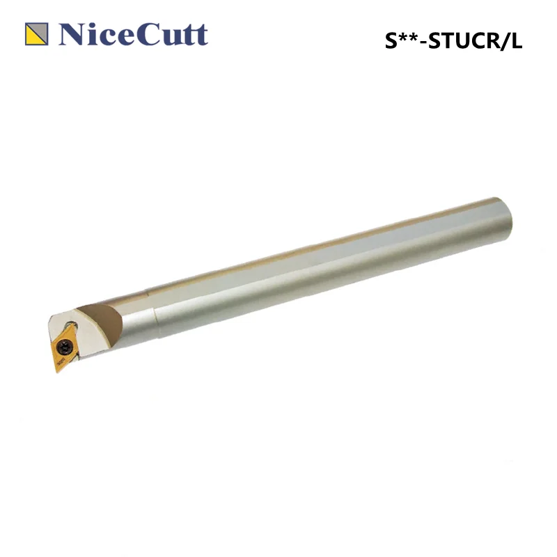 

Nicecutt Lathe Tools S**-STUCR/L 09/11 Internal Turning Tool Holder Machine CNC For Carbide Insert TCMT Blade