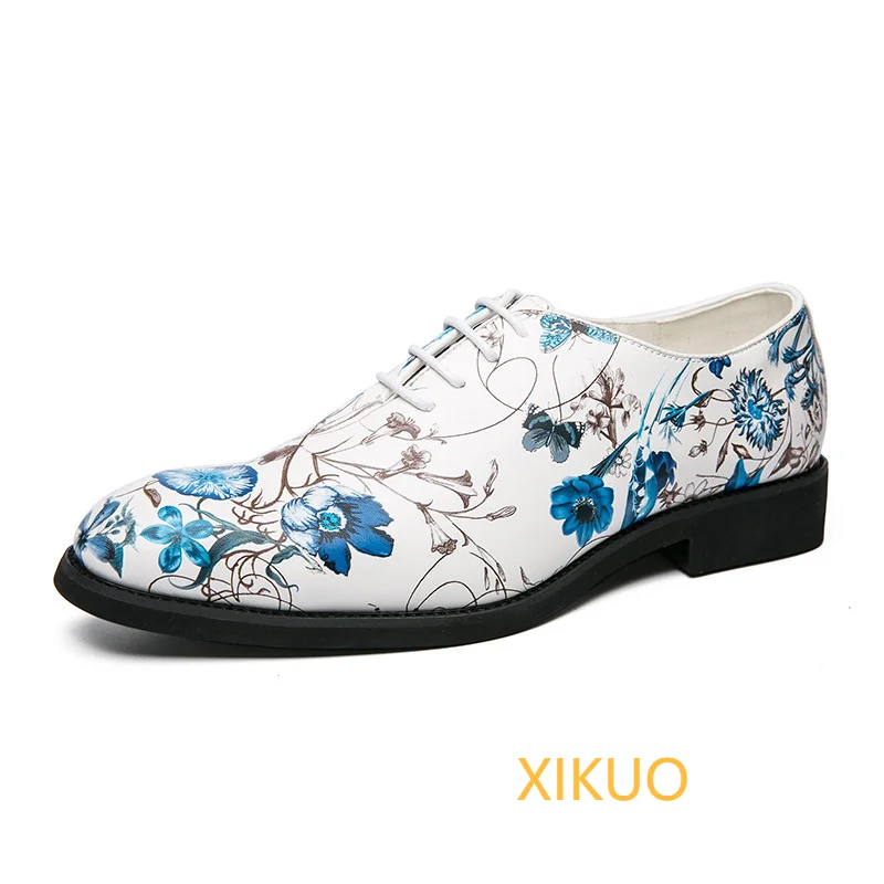 

New Chinese men's business casual shoes Oxford men's fashion show shoes