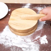 wooden tortilla press dumpling crust dough press tool press wooden kitchen supply dumpling pasta biscuit pizza tool