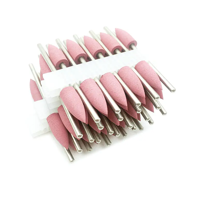 50 шт. розовые зеркальные Шлифовальные машинки для электрического маникюра и